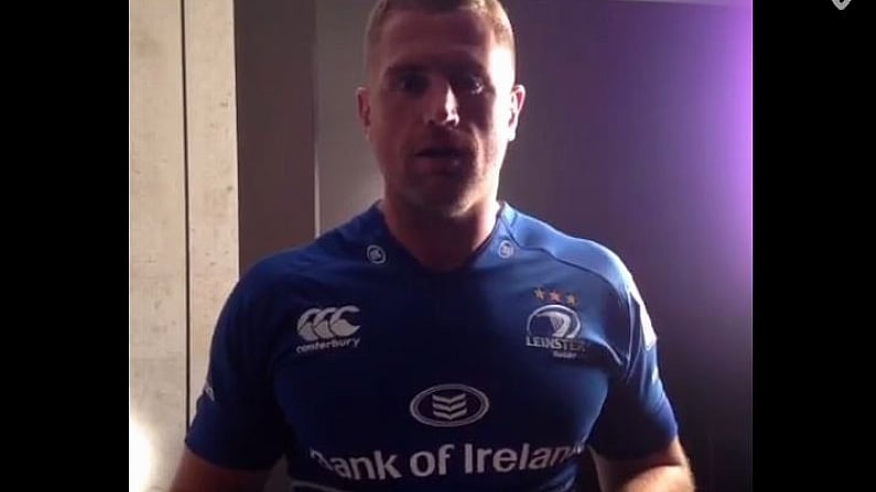 Jamie Heaslip Does The Worst Impression Of Another Human Being Ever