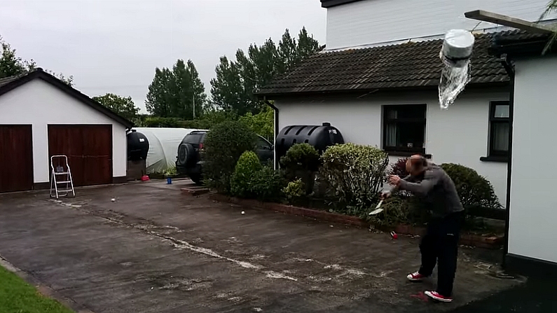 Video: Clare Hurler Does Combination Hurling Trick Shot Video And Ice Bucket Challenge