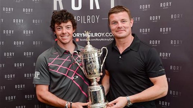 Rory McIlroy Got Burned By Brian O'Driscoll On Twitter