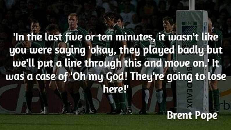 Balls Remembers One Of The Most Harrowing Nights In Irish Rugby History