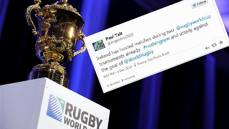 The International Twitter Reaction To Ireland's Bid For The 2023 Rugby World Cup