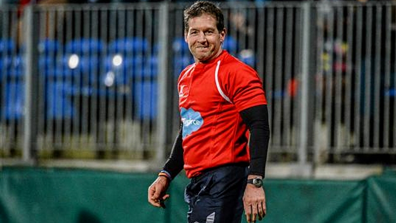 GIF: Former Referee Alain Rolland Scored A Sneaky Try For Ireland On Saturday