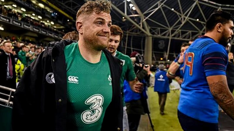 The News Is In On Jamie Heaslip's Back Injury