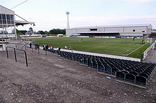 A general view of Oriel Park. Airtricity League Premier Division, Dundalk v Shamrock Rovers, Oriel Park, Dundalk, Co. Louth. Picture credit: David Maher / SPORTSFILE