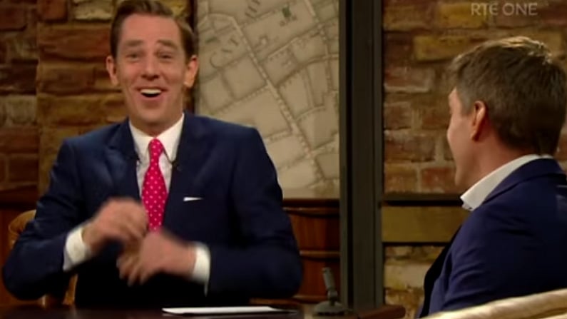 The Twitter Reaction To Ronan O'Gara On The Late Late Show