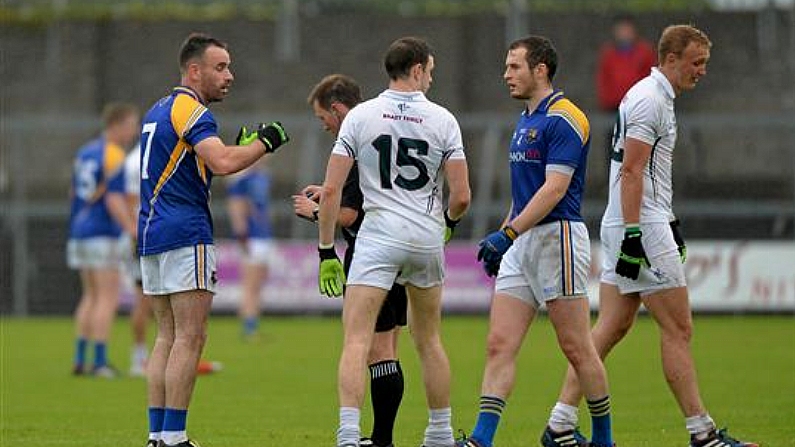 VIDEO: The Weird Confusion Surrounding Longford's Diarmuid Masterson's Sending Off