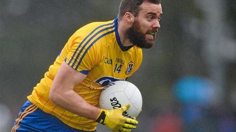 GIF: Roscommon's Senan Kilbride Leaves Aidan Carr Flat On His Face With Super Dummy