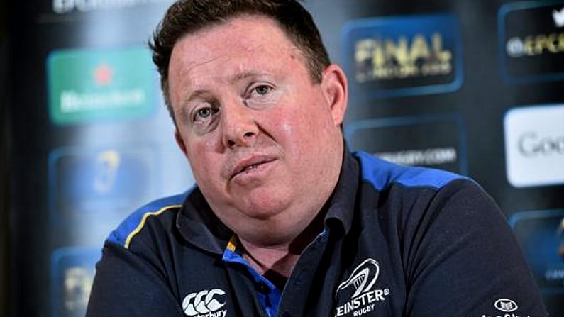 Matt O'Connor Has Hit Out Against Leinster Fans