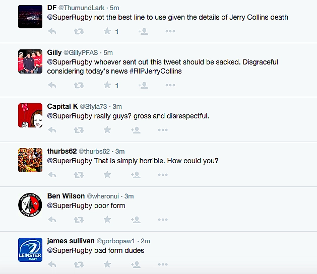 jerry collins tweet