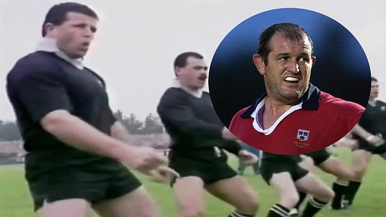 Video: Peter Clohessy's Supremely Blunt And Succinct Response To The Haka In 1989