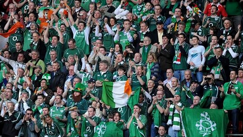 Ireland's Angriest Rugby Fan Was Caught On Microphone On Saturday