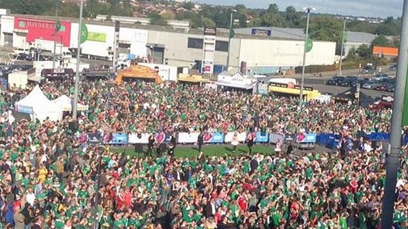 Video: Irish Fans Are Taking Over Wembley - They've Even Got Riverdance