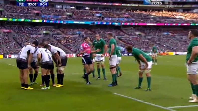 Even Craig Joubert Was Forced To Point Out The Irish Fan Noise Today