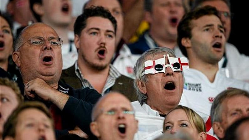 PIC: This English Fan So Desperately Wants To Jump On The Irish Bandwagon