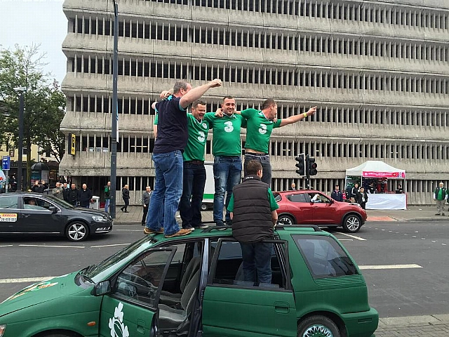 irish rugby fans