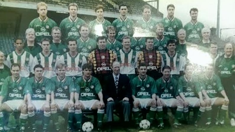 The Story Of How A Bunch Of Randomers Ended Up In The Official Ireland USA '94 Team Photo