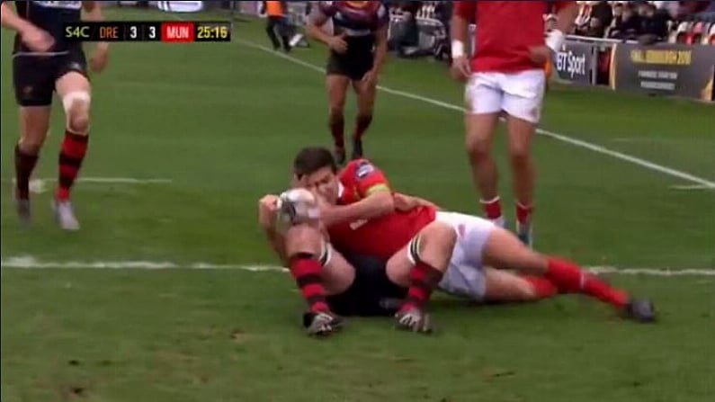 GIF: We're Still In Disbelief At How Munster Managed To Butcher This Try