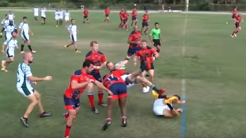 Stop The Search, This Is By Far The Biggest Rugby Hit Of The Year