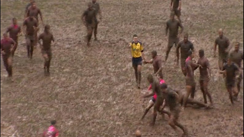 VIDEO: Unbelievable Conditions Wreaked Havoc With Big Welsh Club Rugby Tie