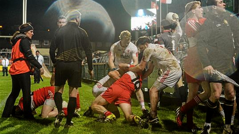 Derry's Brendan Rogers Throws Dig At Tiernan McCann After Dangerous Tackle