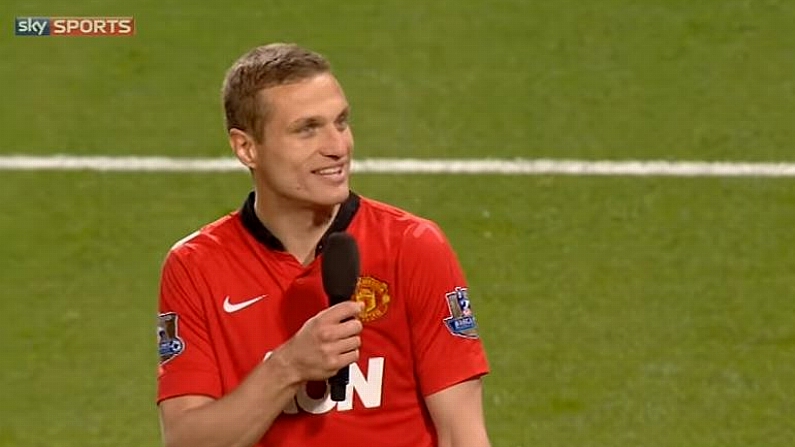 Nemanja Vidic's Farewell Speech At Old Trafford Would Bring A Tear To Man Utd Fans' Eyes