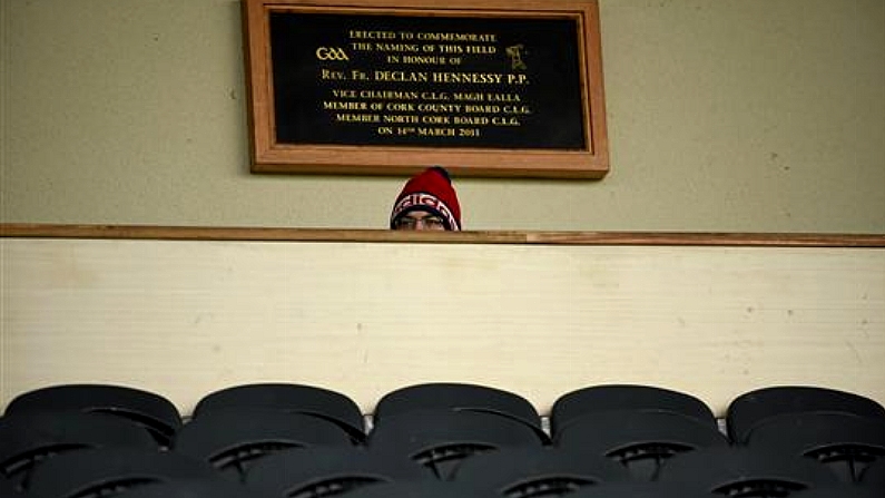 The Press Box At Today's Tipperary Vs Clare Game Was The Definition Of Bog Standard