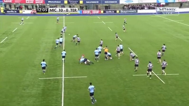 Watch: St. Michael's Player Channels BOD With Serious Contender For Best Try Of Leinster Senior Cup