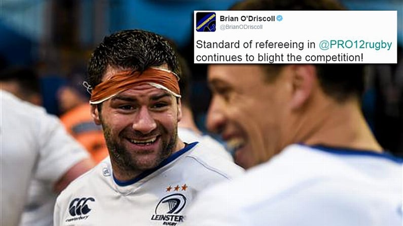 Twitter Was Outraged After Fergus McFadden Was Shown A Bizarre Yellow Card