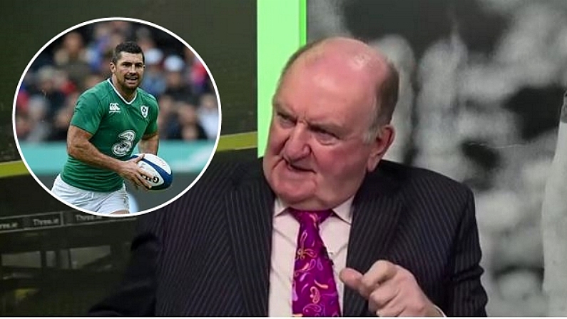 George Hook Takes Aim At 'One-Trick Pony' Rob Kearney