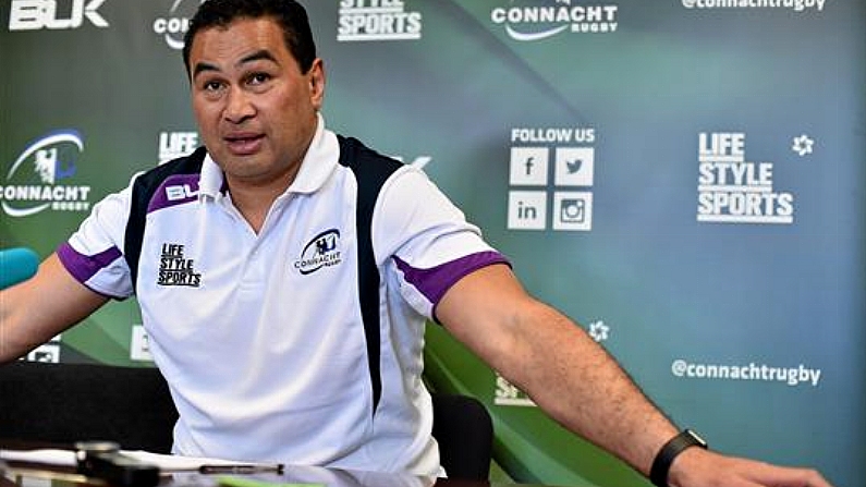 Pat Lam Produced A Stat Sheet To Show Just How Remarkable Connacht's Rise Has Been