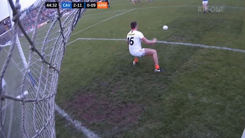 The Highlight Of Armagh's Defeat Against Cavan Was Definitely Their Batshit, Maverick Keeper