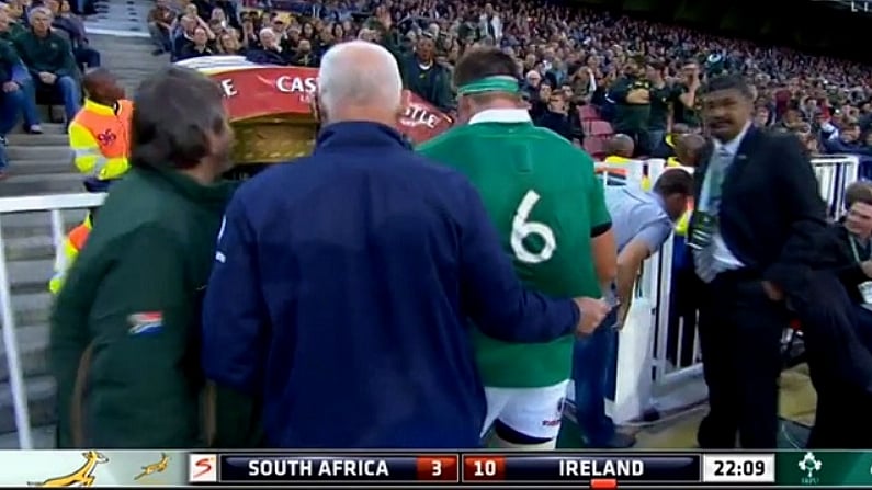 Watch: CJ Stander Sent Off Against South Africa In Extremely Controversial Circumstances