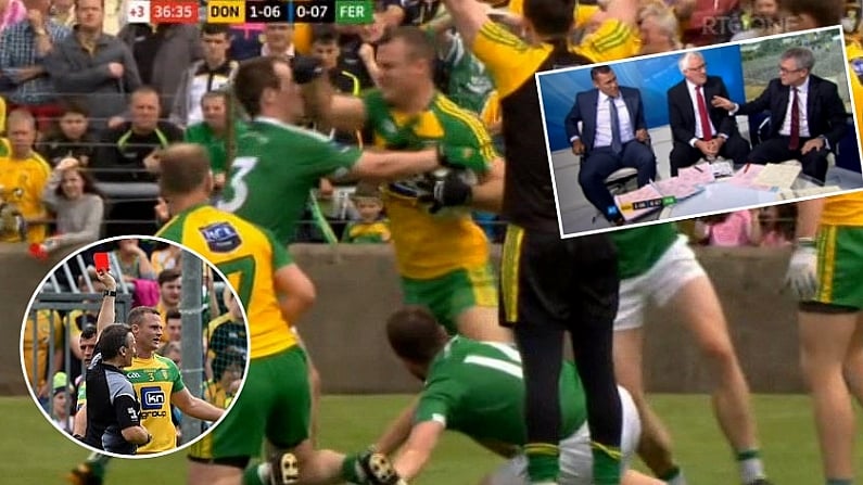 Donegal's Neil McGee Sent Off After Conceding Most Idiotic Penalty You'll See