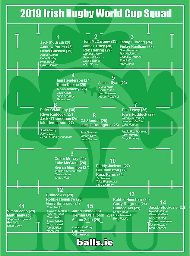 ireland rwc 2019