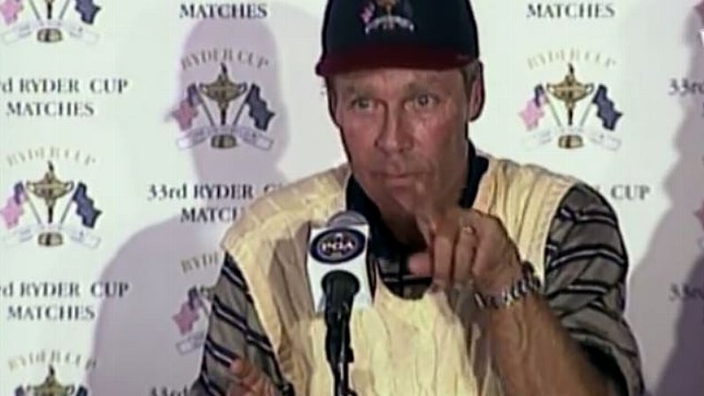 "He Acted Like A Madman" - Balls Remembers The Most Controversial Ryder Cup Ever Played