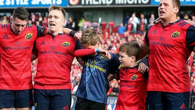 CJ Stander Says He 'Broke Down' When Anthony Foley's Sons Entered The Thomond Park Pitch