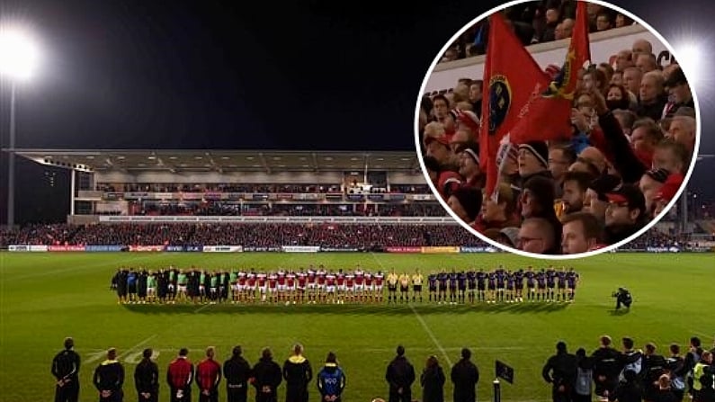 Beautiful Moment As Fields Of Athenry Rings Out For Opening Minute At Ravenhill