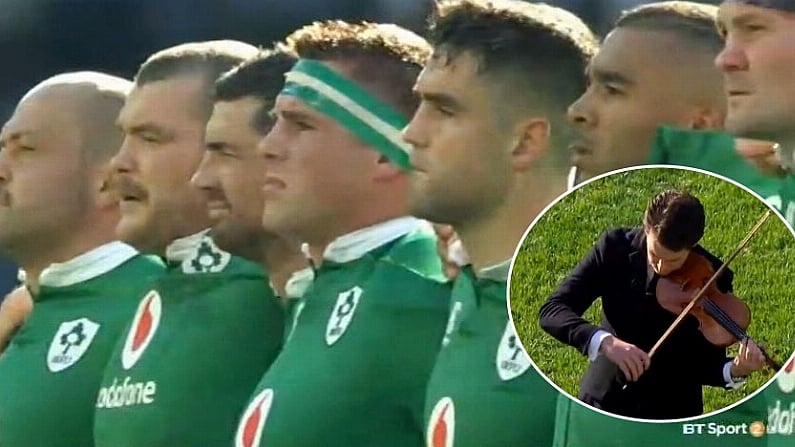 The Surreal Violin Rendition Of 'Ireland's Call' Before All Blacks Clash In Chicago