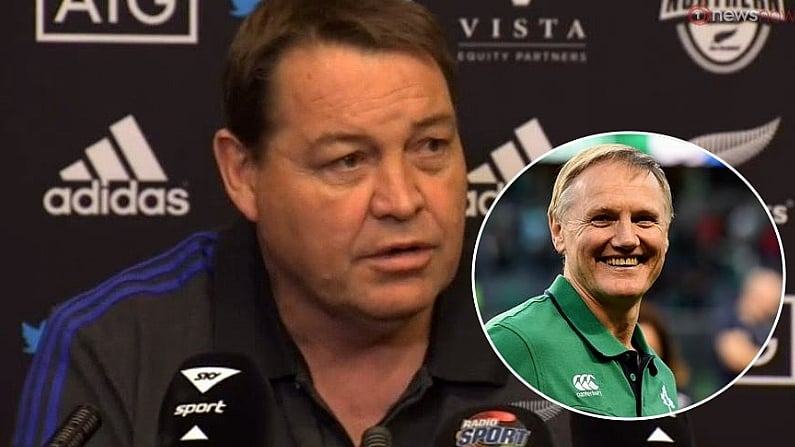 'New Zealand Wanted To Bring Him Home' - Steve Hansen Had Plenty Of Praise For Joe Schmidt