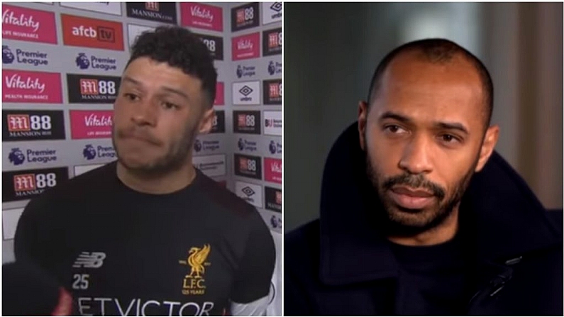 Alex Oxlade-Chamberlain Hits Back At "Stupid" Henry Criticism