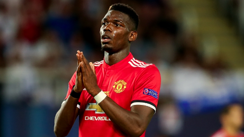 Paul Pogba Ruled Out Of Man United's Game v Liverpool