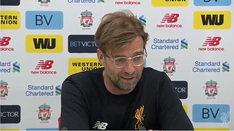 Jurgen Klopp: 'It's An Absolute Dream Draw...For Man United Fans"