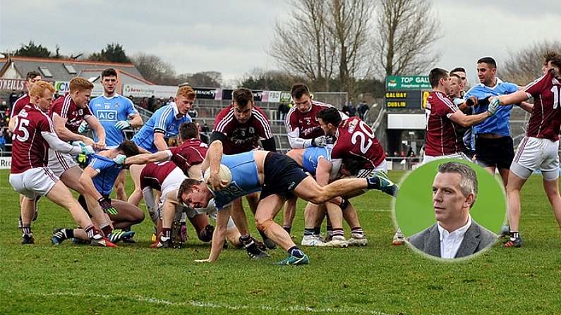 'Farcical Officiating' - Pádraic Joyce Unhappy With Cynical Dublin After League Draw