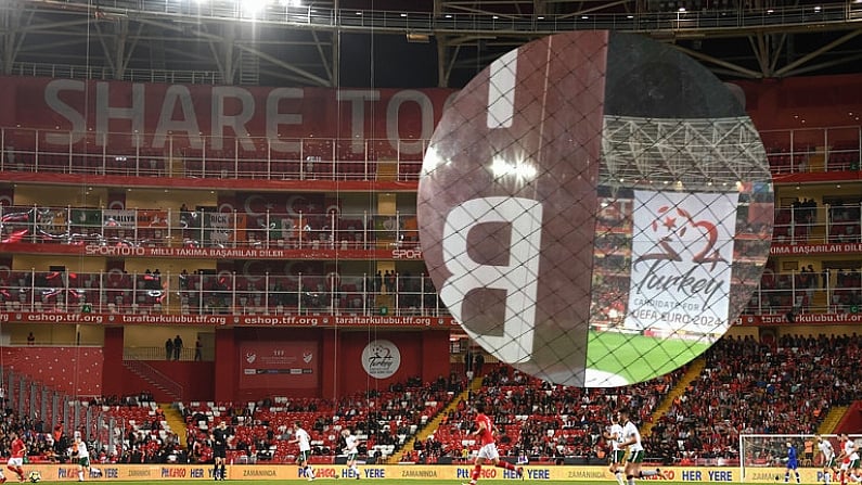 Irish Fans In Turkey Had A Fairly Poor View Of Tonight's Friendly