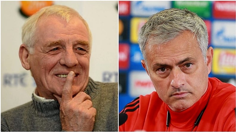 Eamon Dunphy Launches Fiery Attack On "Diva" Jose Mourinho