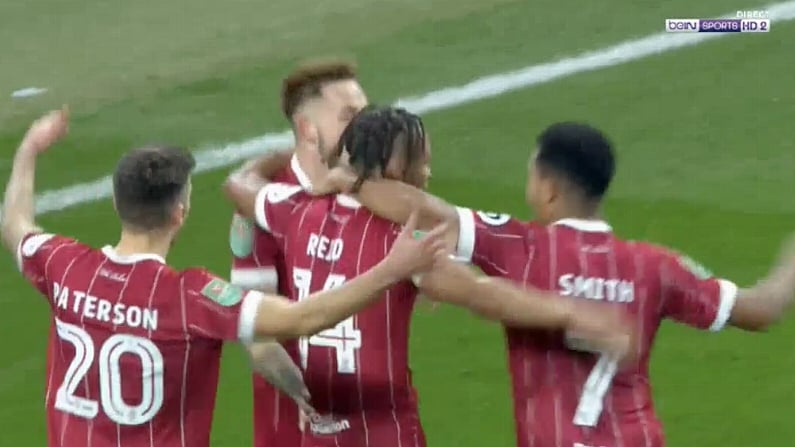 Watch: Bristol City On Course To Scupper Man City Quadruple Dreams