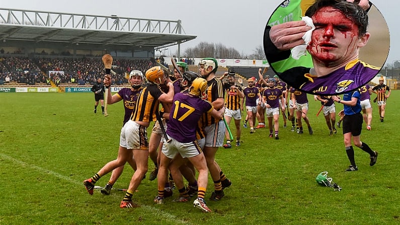 Watch: Almighty Shemozzle In Walsh Cup Final That Saw Cody and Reid Sent Off