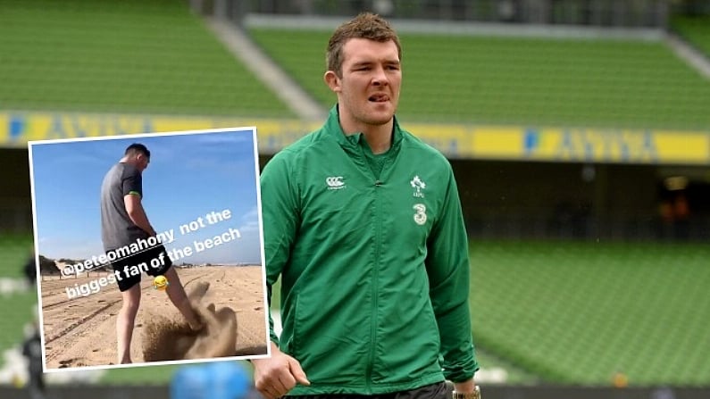 Peter O'Mahony Is The Classic Irish Lad That Doesn't Like The Beach