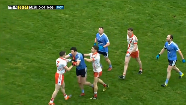 Watch: Marc Ó Sé Scraps With Sean Cavanagh For Snitching