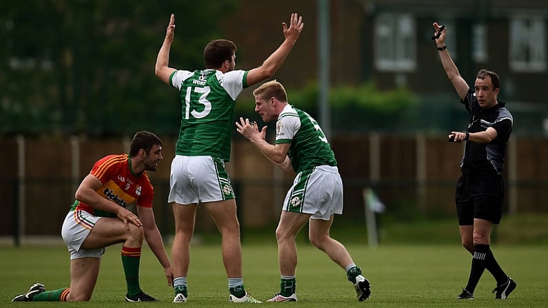 Carlow Player Slams "Lack Of Respect" Over Ruislip Officiating Farce